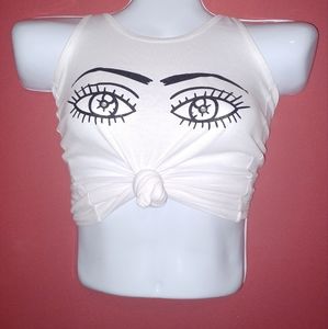 Womens white tank top